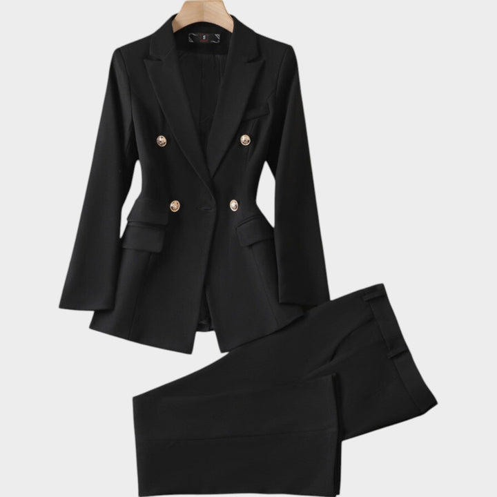 Women's Suit Double Breasted Two-Piece Set