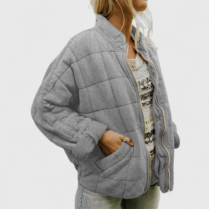 Bomber Oversized Quilted Jacket