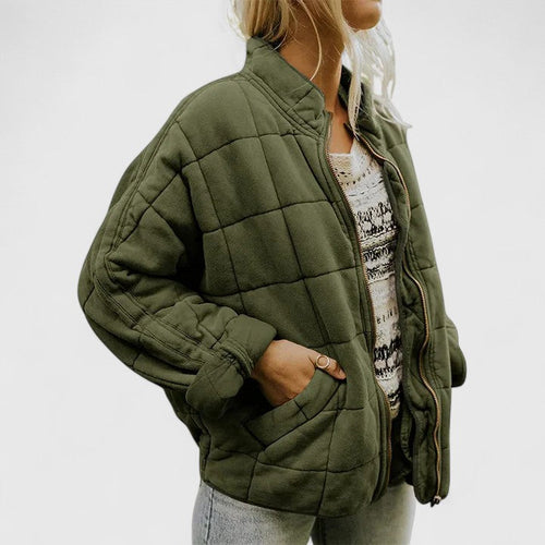 Bomber Oversized Quilted Jacket