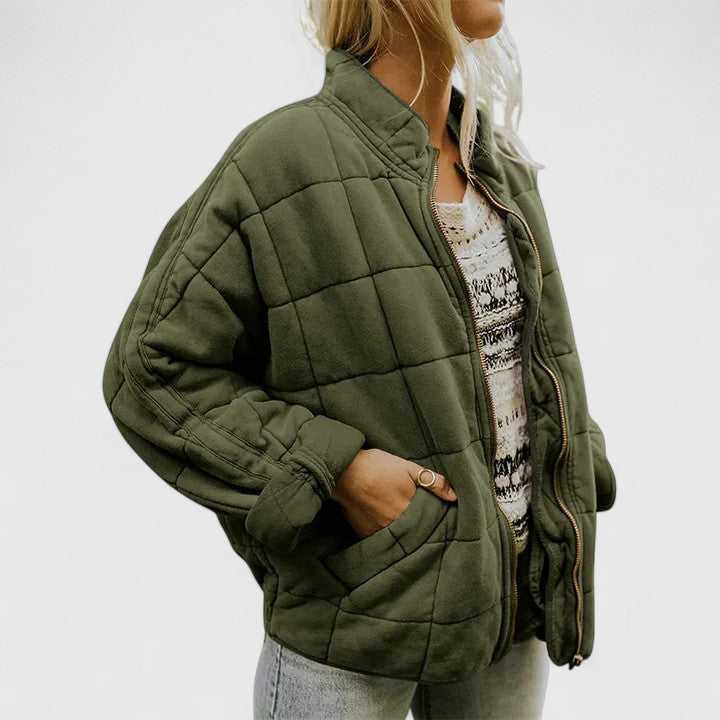 Bomber Oversized Quilted Jacket
