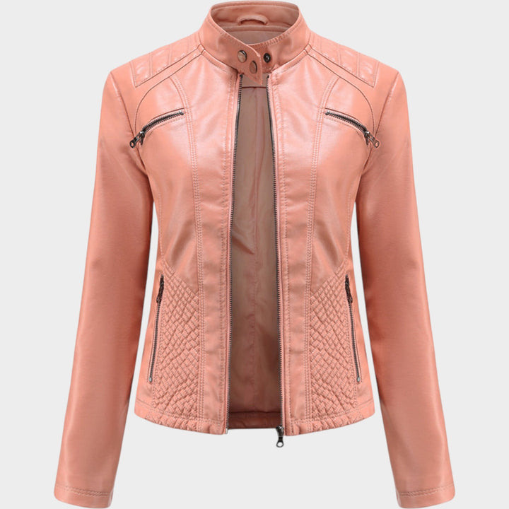 Leather Motorcycle Biker Jacket