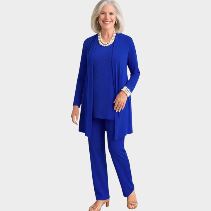 Women's Suit Soft Knit Three Piece Set