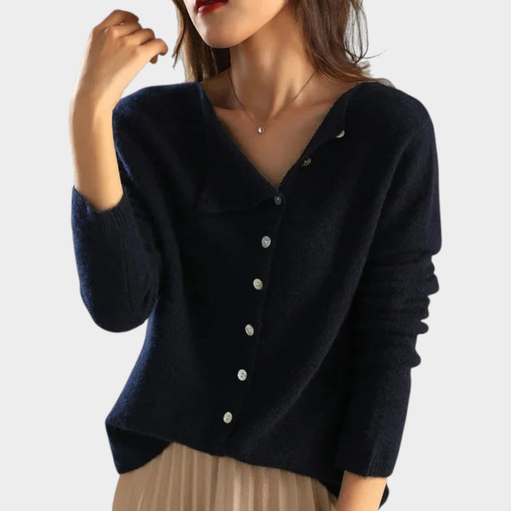 Classic Button Front Knitted Cardigan