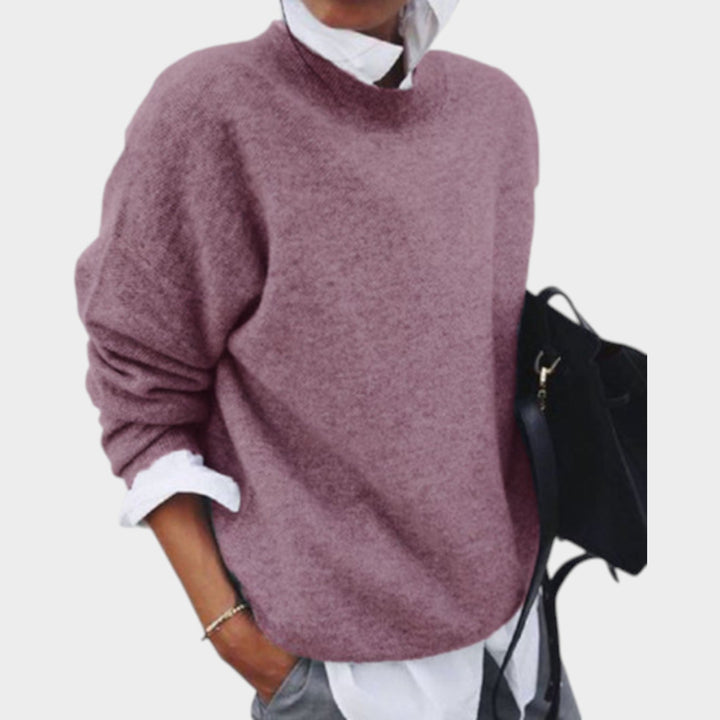 Soft Crew Neck Knitted Jumper