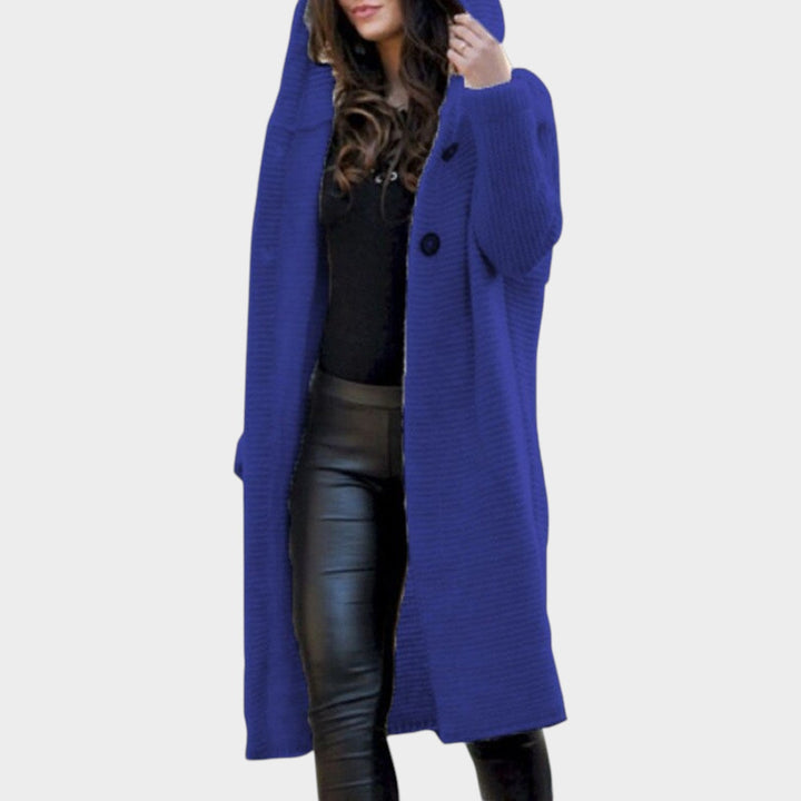 Long Chunky Knitted Cardigan