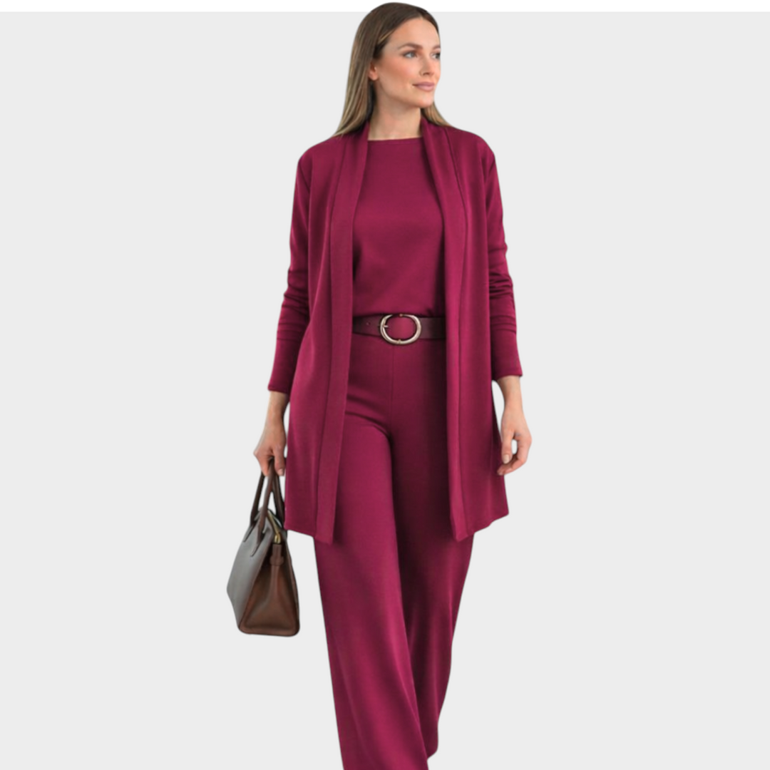 Women's Suit Elegant Three Piece Set