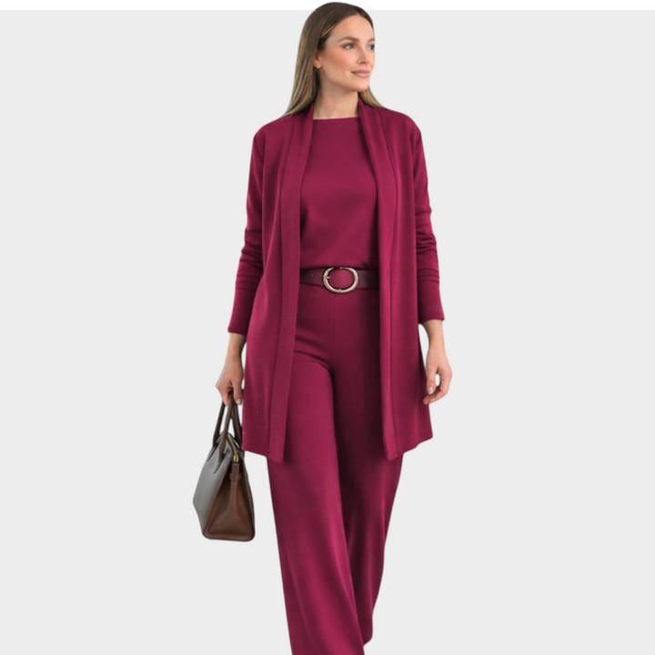Women's Suit Elegant Three Piece Set