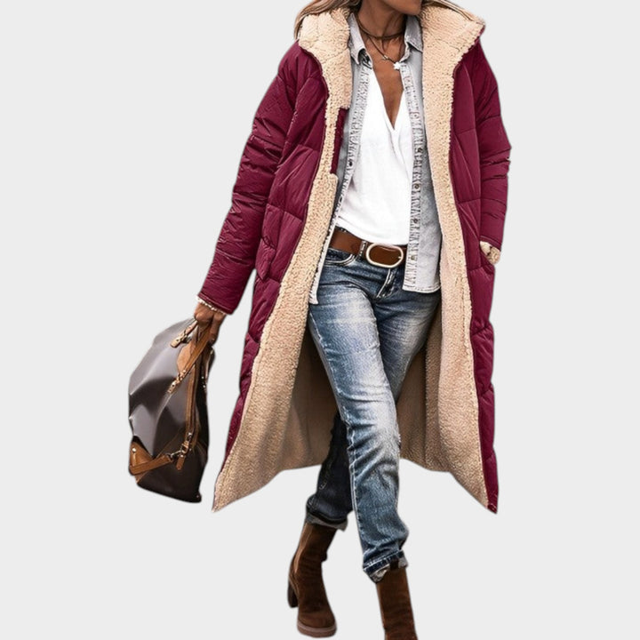 Long Comfortable Winter Wool Coat