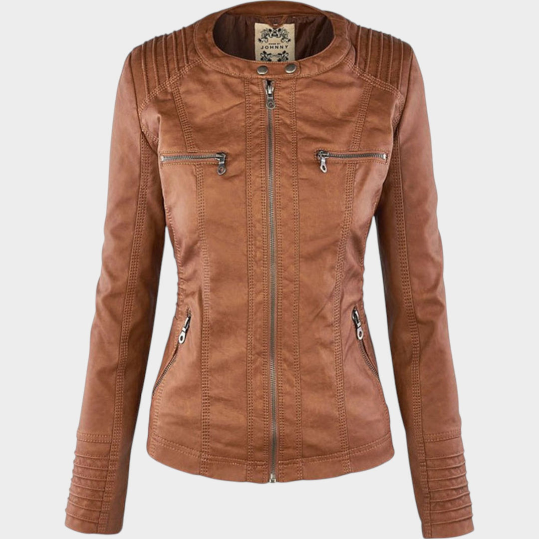 Women's Casual Hooded | Leather Jacket