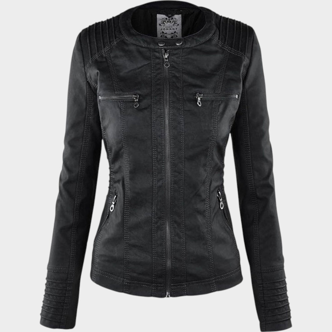 Women's Casual Hooded | Leather Jacket