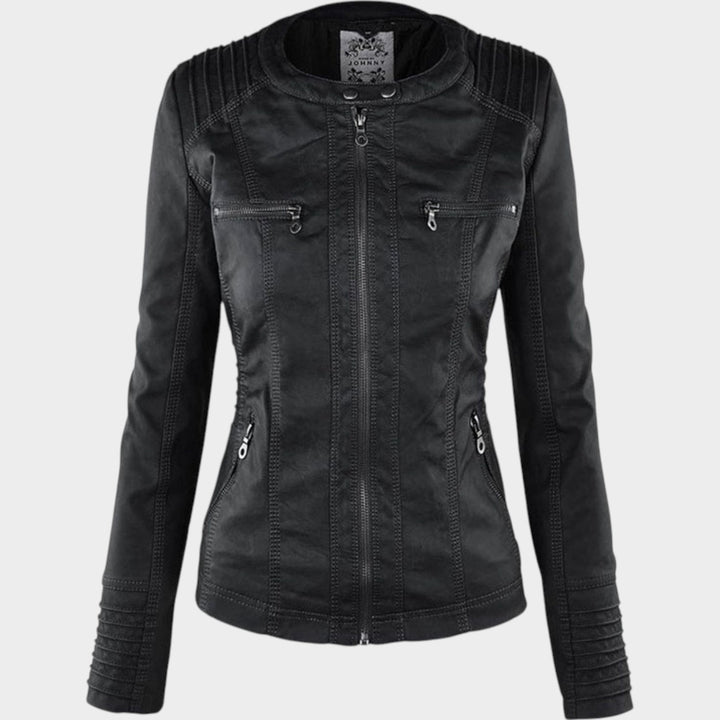 Women's Casual Hooded | Leather Jacket