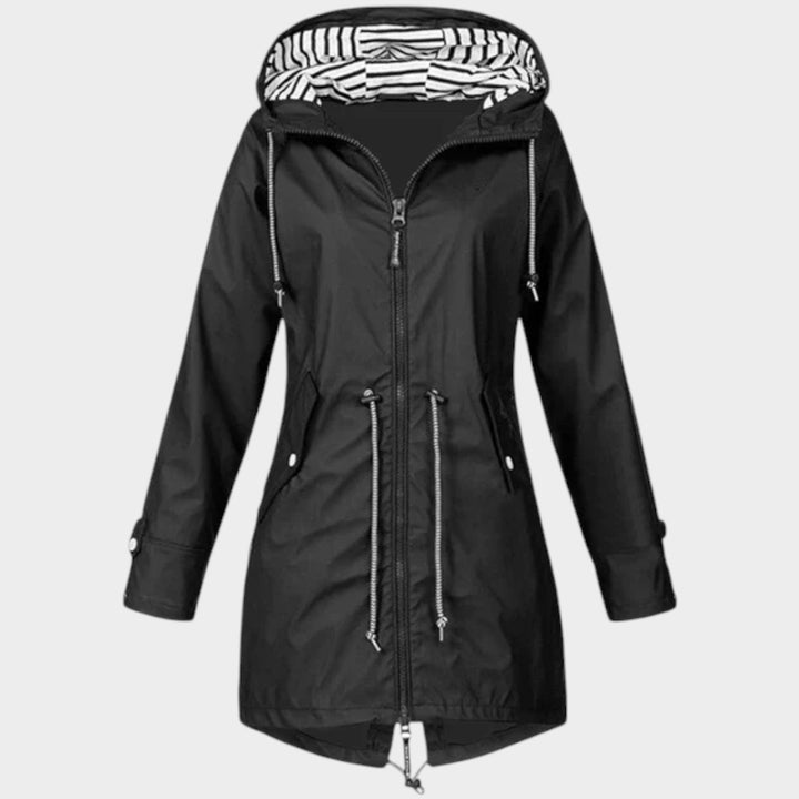 Waterproof Hooded Trench Coat
