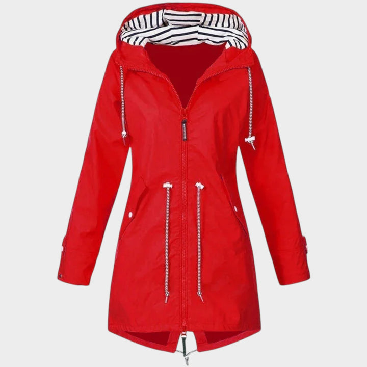 Waterproof Hooded Trench Coat