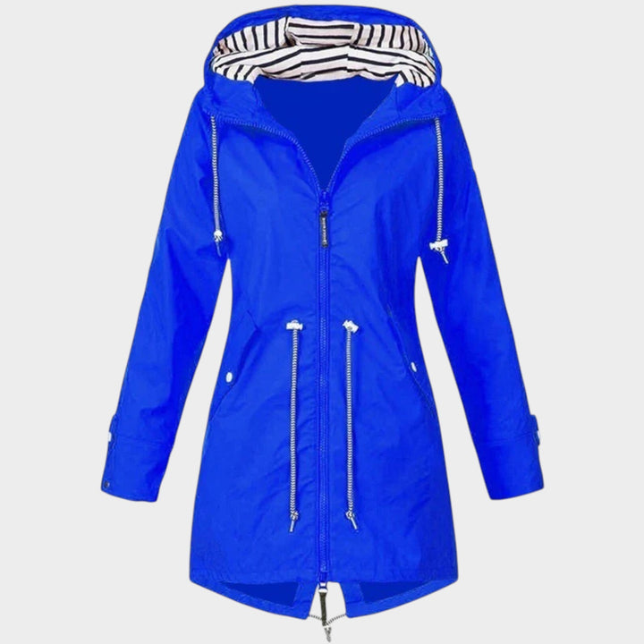 Waterproof Hooded Trench Coat