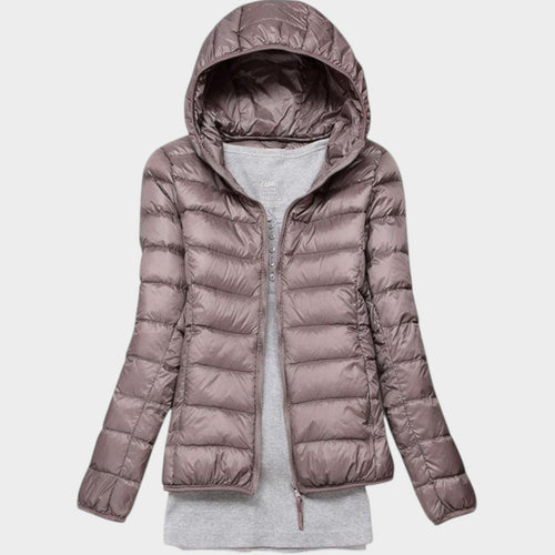 Puffer Lightweight Hooded Winter Jacket