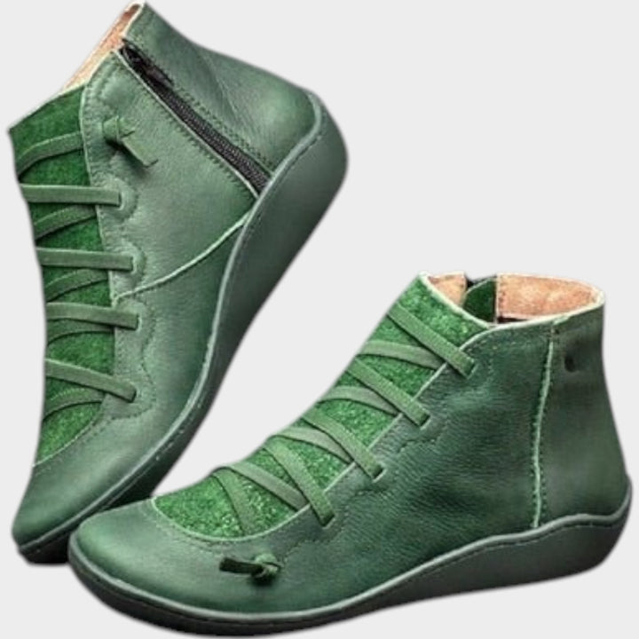 Stylish Waterproof Everyday Lace-Up Ankle Boots