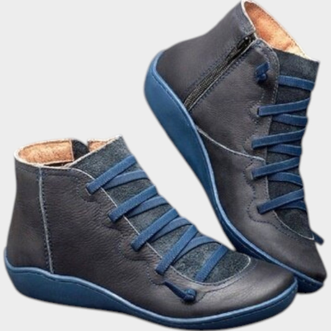 Stylish Waterproof Everyday Lace-Up Ankle Boots