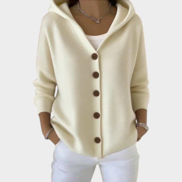 Cotton Knitted Button Up Cardigan