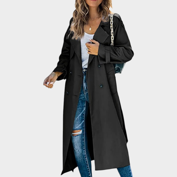 Long Waterproof Trench Coat