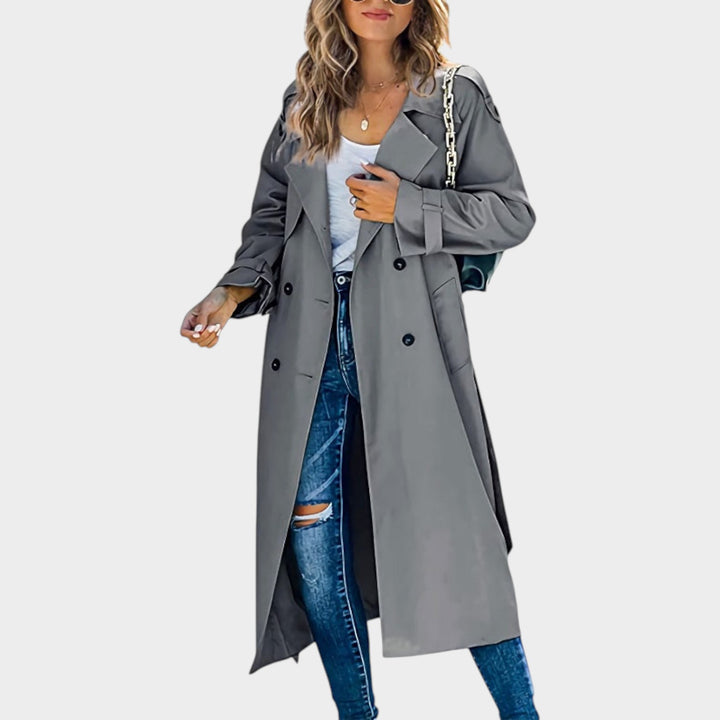 Long Waterproof Trench Coat