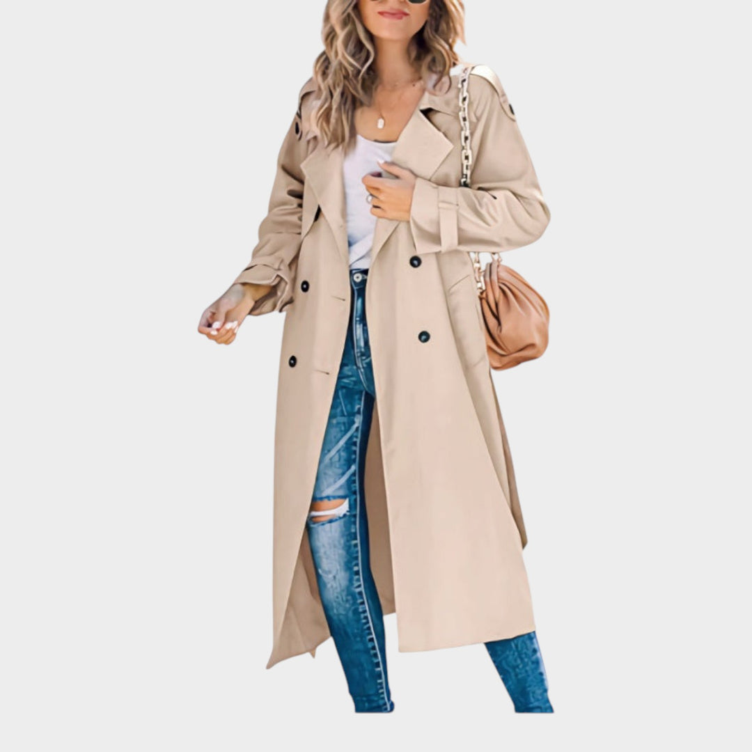 Long Waterproof Trench Coat