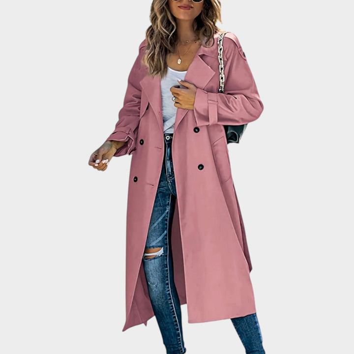 Long Waterproof Trench Coat