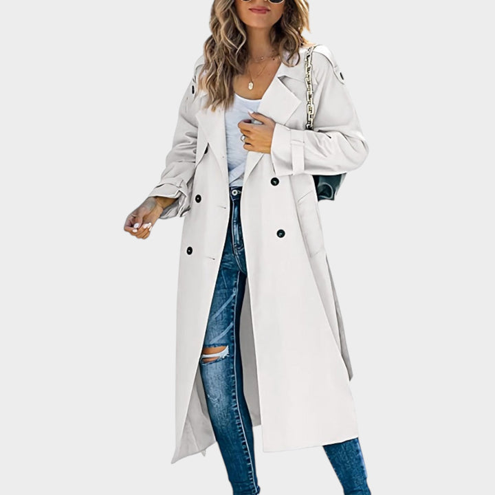 Long Waterproof Trench Coat