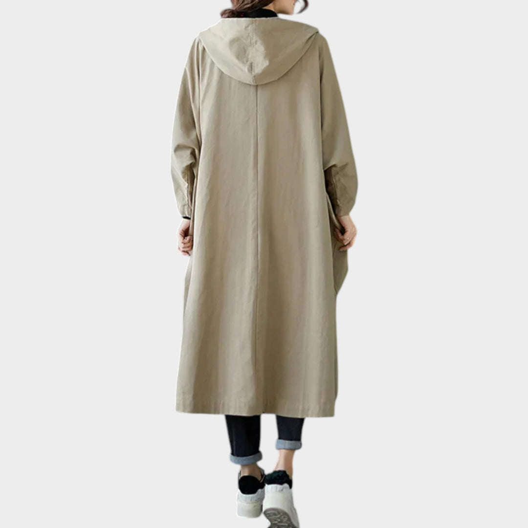 Oversized Waterproof Longline Trench Coat