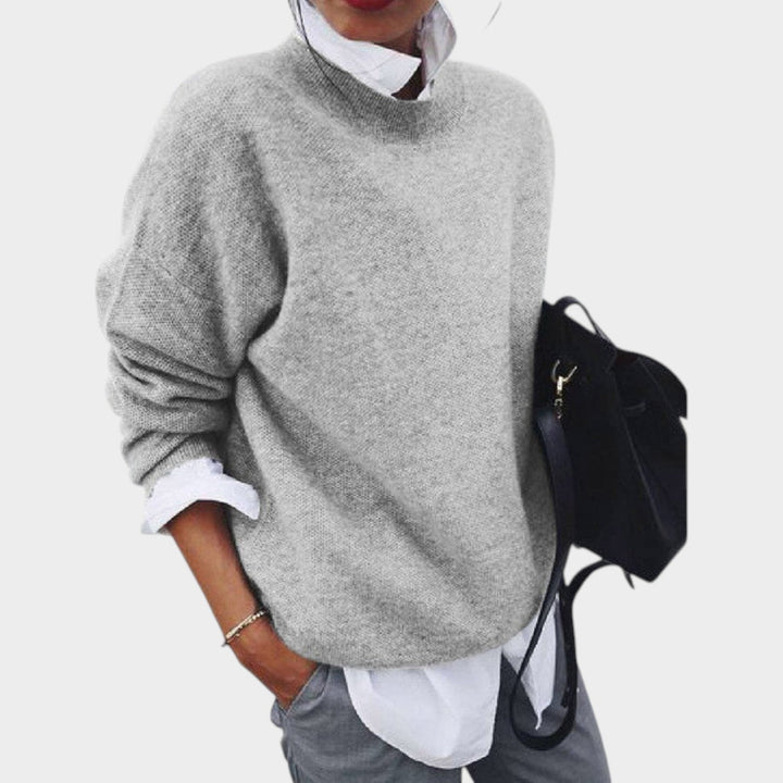 Soft Crew Neck Knitted Jumper
