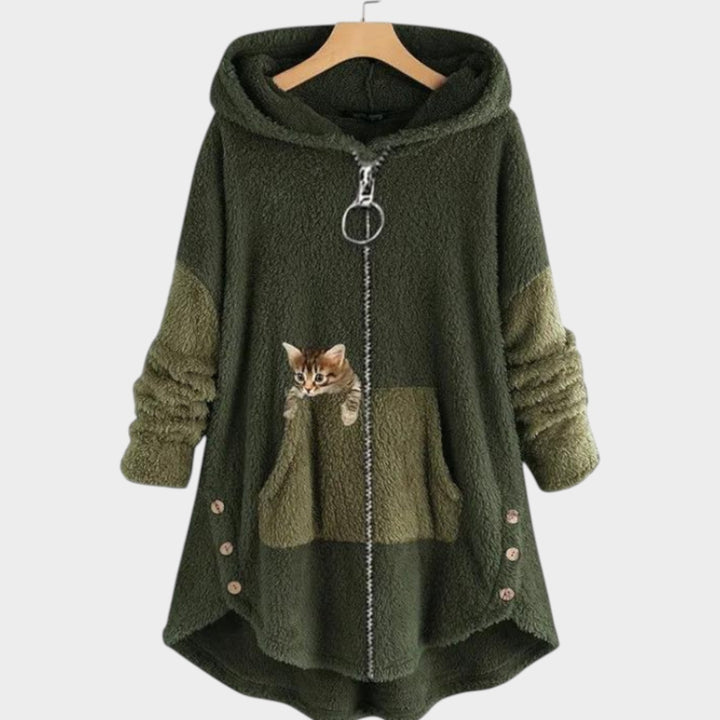 Warm Plush Fleece Hoodie