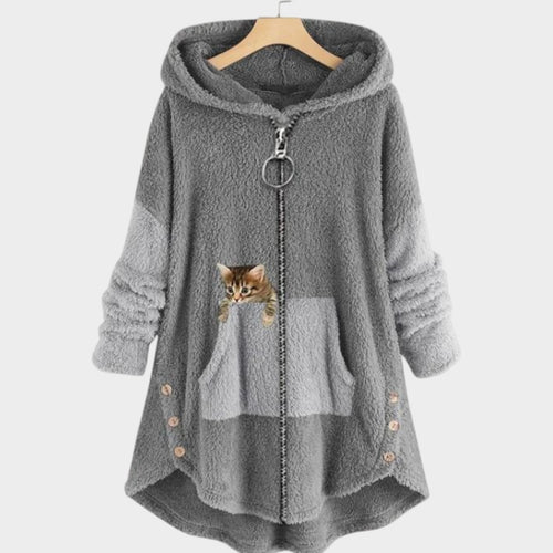 Warm Plush Fleece Hoodie