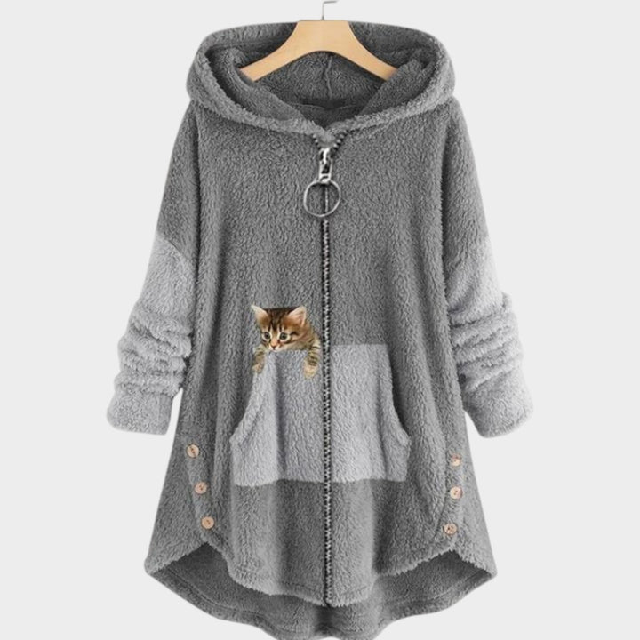 Warm Plush Fleece Hoodie