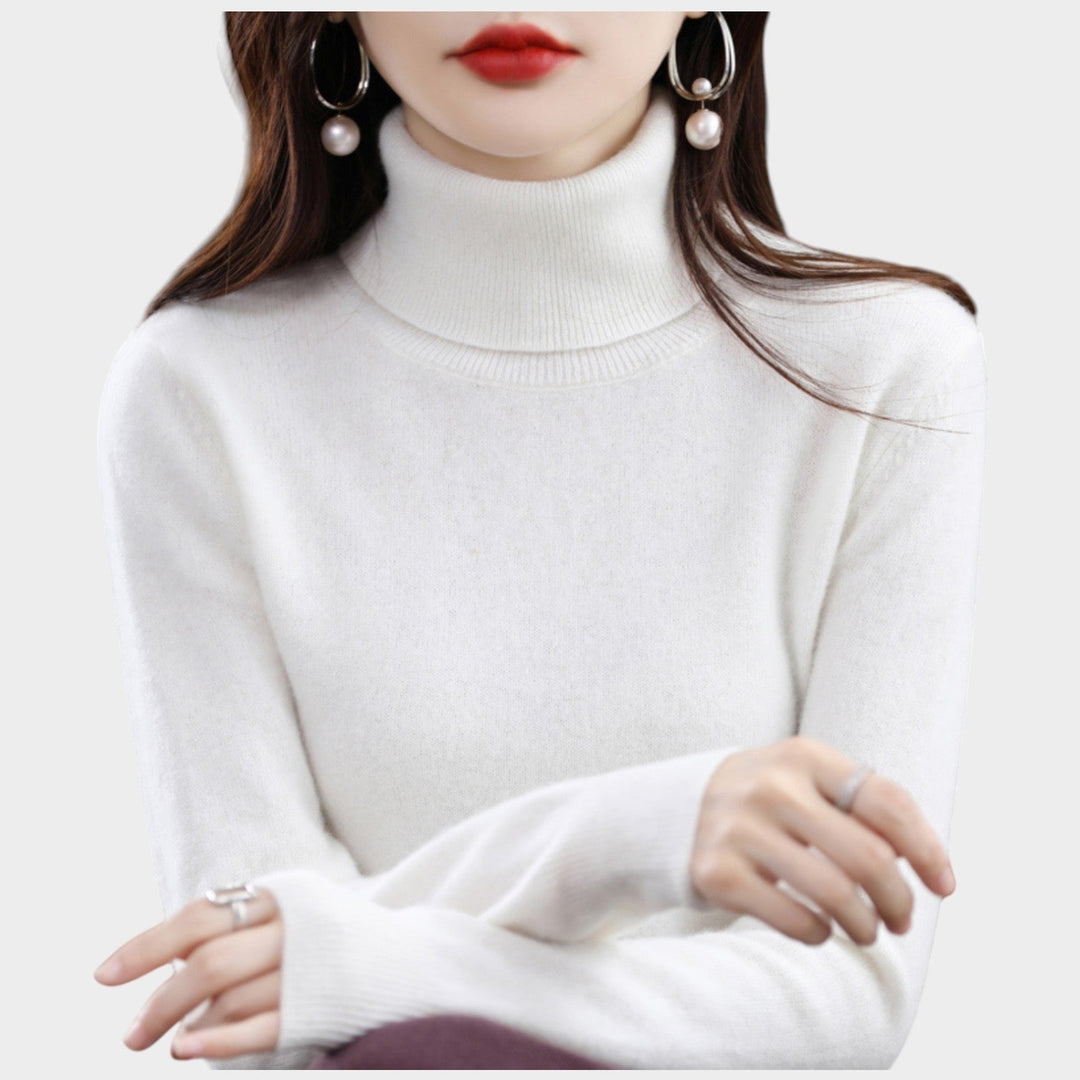 Roll Neck Knitted Jumper