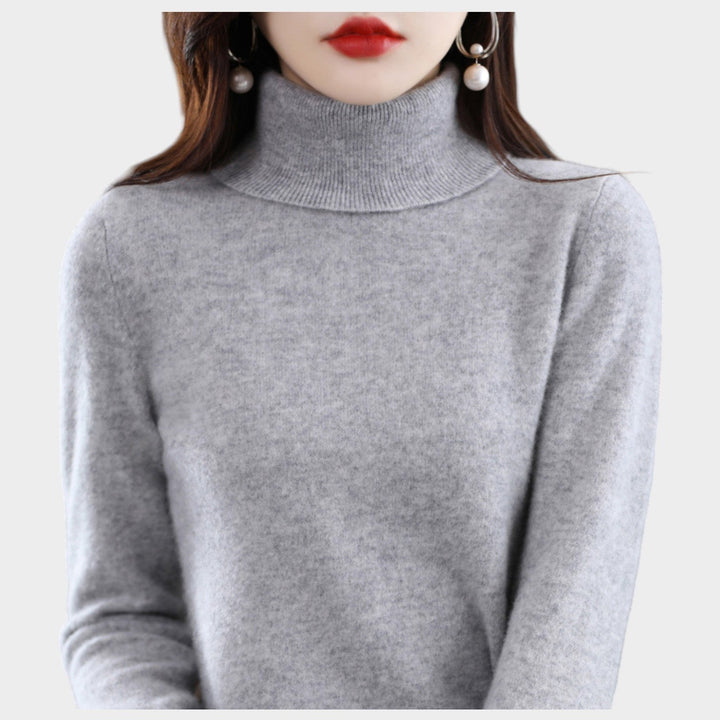 Roll Neck Knitted Jumper