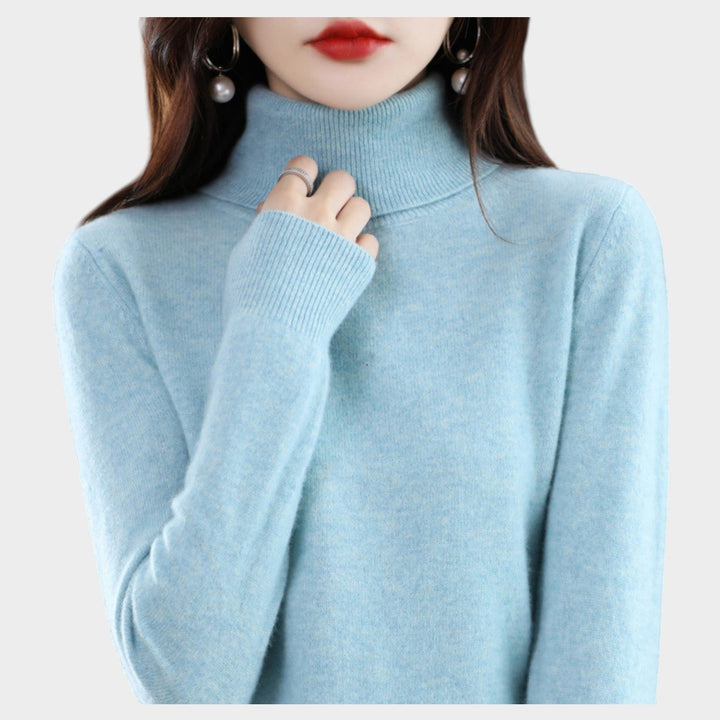 Roll Neck Knitted Jumper