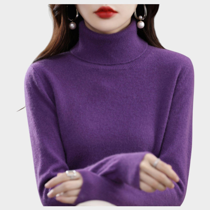 Roll Neck Knitted Jumper