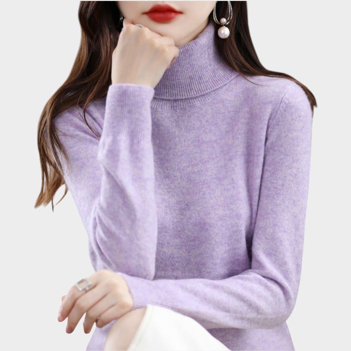 Roll Neck Knitted Jumper