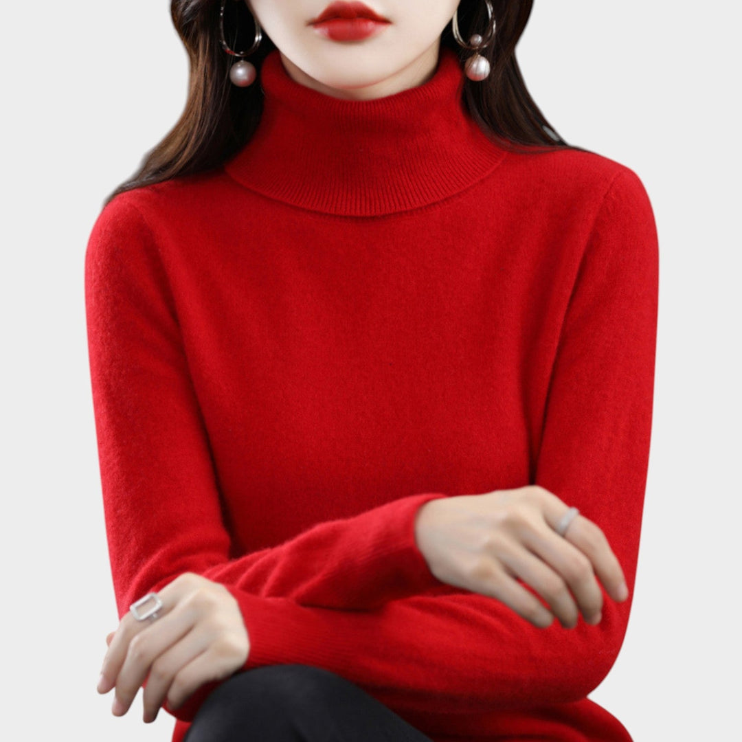 Roll Neck Knitted Jumper