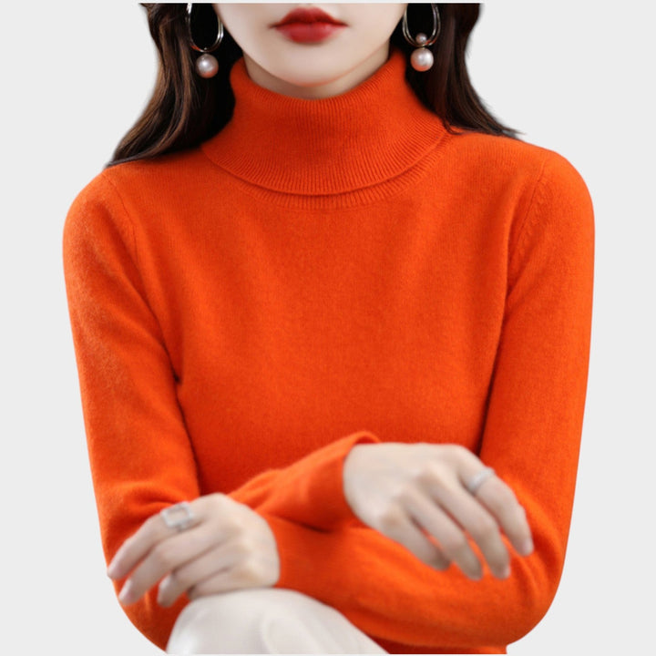 Roll Neck Knitted Jumper
