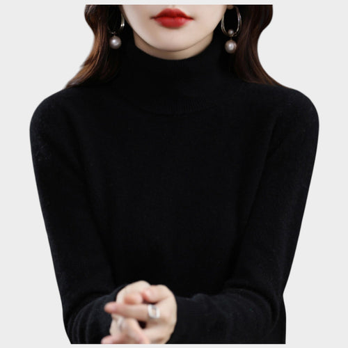 Roll Neck Knitted Jumper