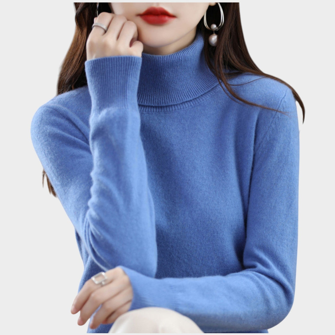 Roll Neck Knitted Jumper