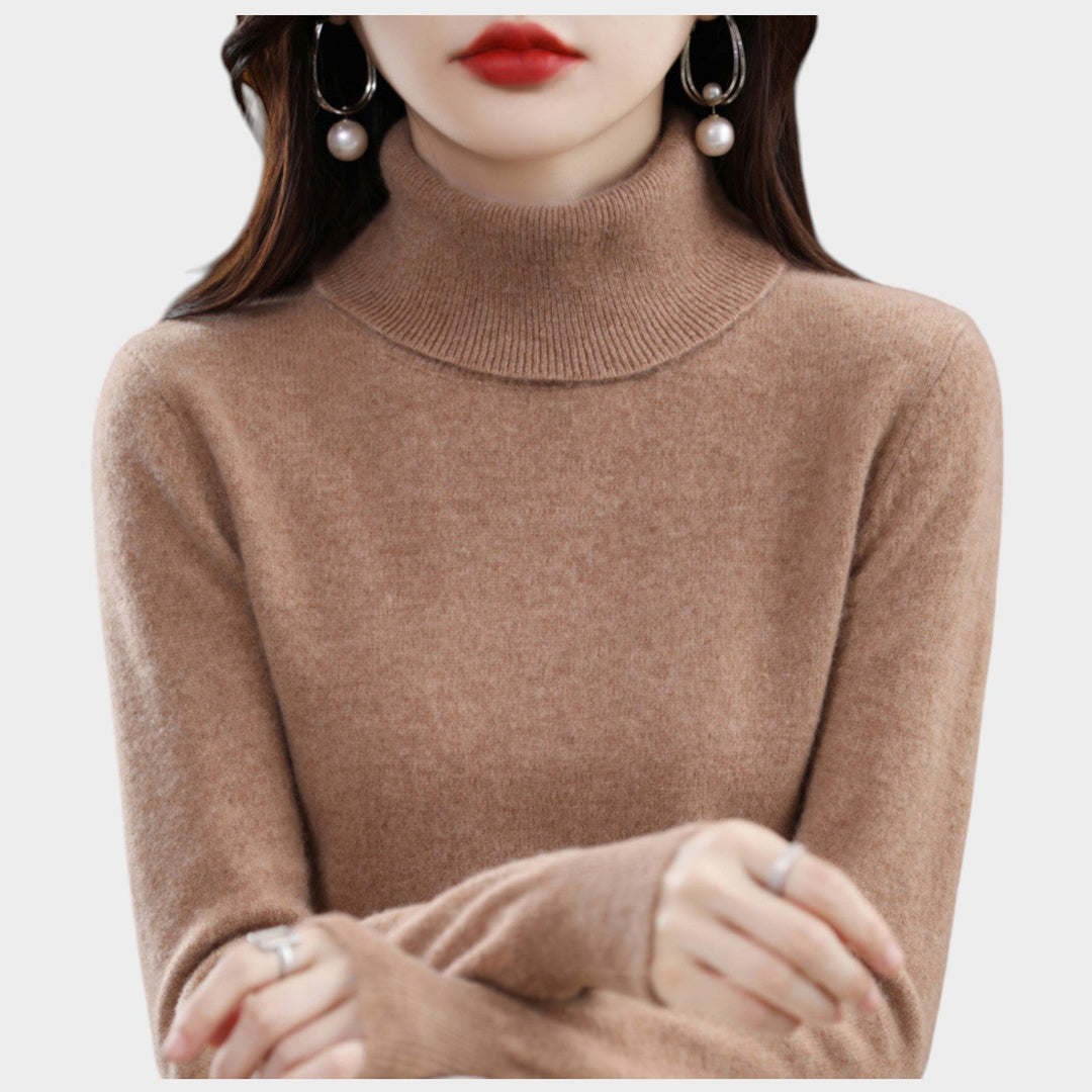 Roll Neck Knitted Jumper