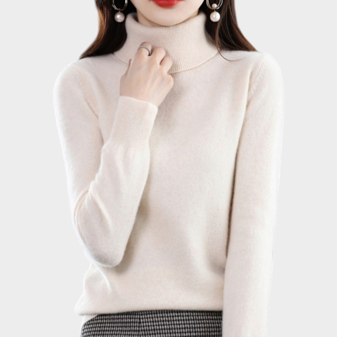 Roll Neck Knitted Jumper
