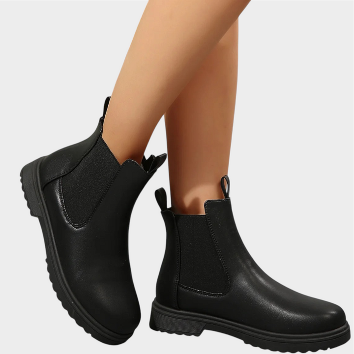 Lightweight Chelsea Boots with Elastic Side Panels