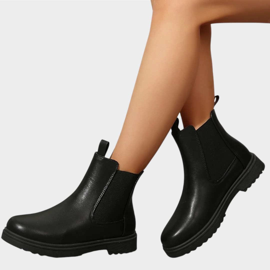 Lightweight Chelsea Boots with Elastic Side Panels