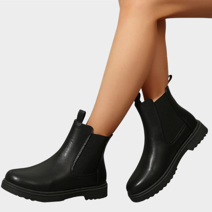 Lightweight Chelsea Boots with Elastic Side Panels