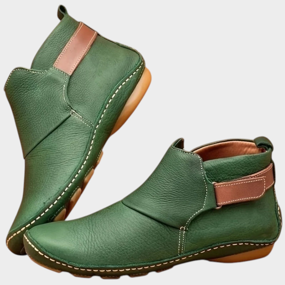 Comfortable Slip On Ankle Boots
