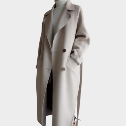 Long Cashmere Blend Coat