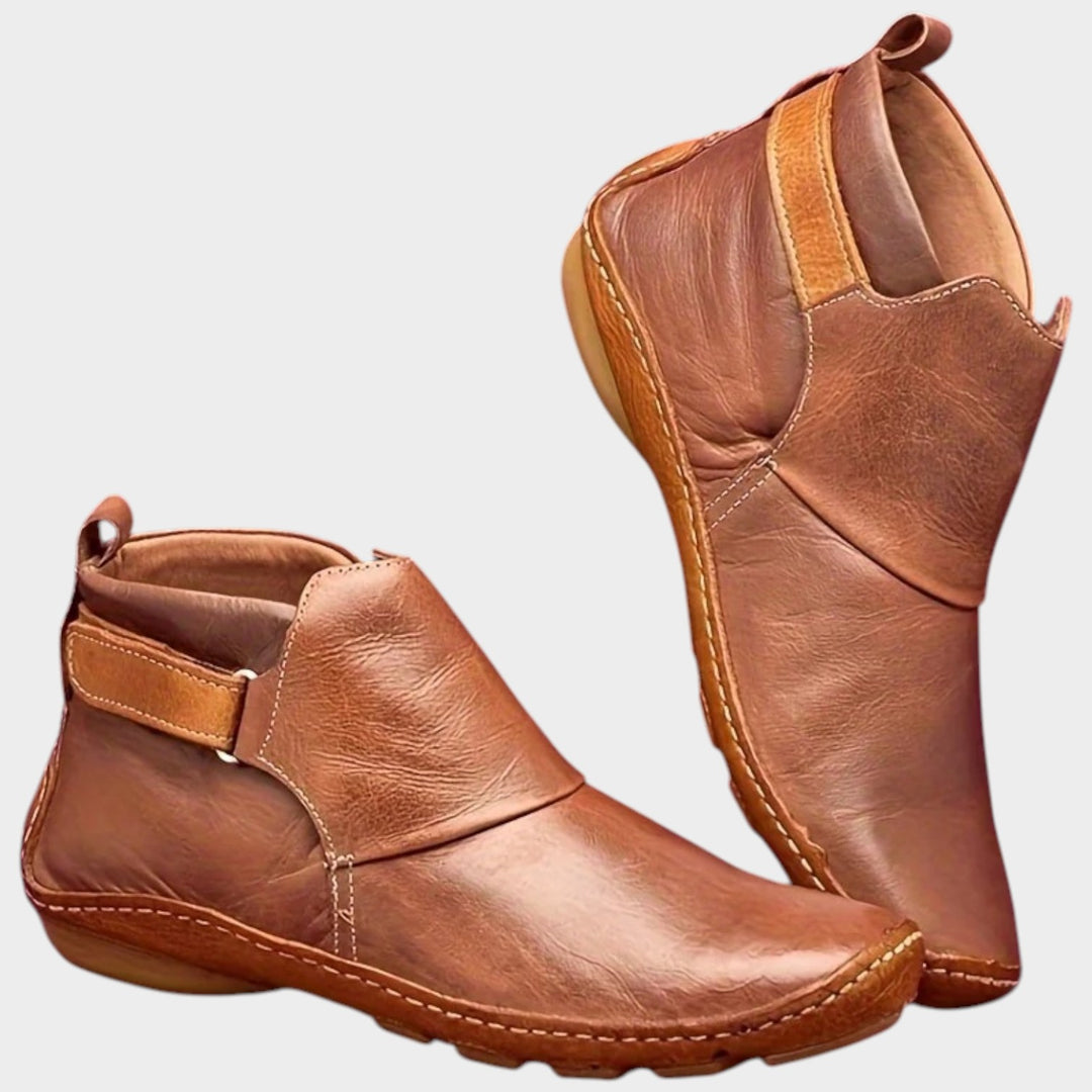 Comfortable Slip On Ankle Boots