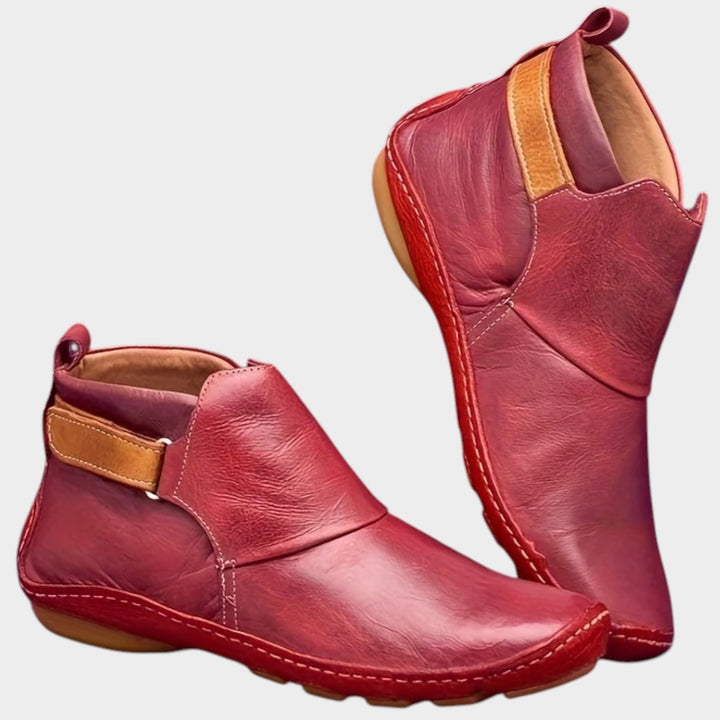 Comfortable Slip On Ankle Boots